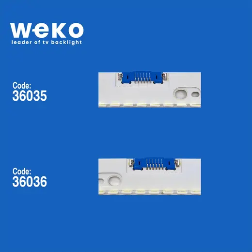 WKSET-5908 36035X1 36036X1 S_6KU6.4/6.5K_49_SFL70_L/R58_REV1.1_160119 2 ADET LED BAR (58LED) alternatif görünüm