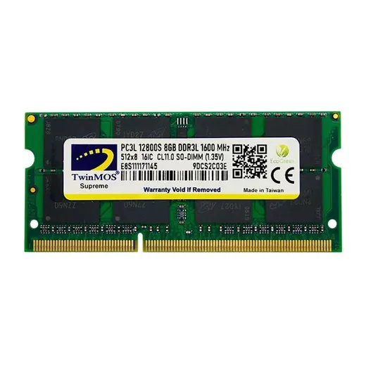 TwinMOS 8GB DDR3 1600MHz (MDD3L8GB1600N)(NB)