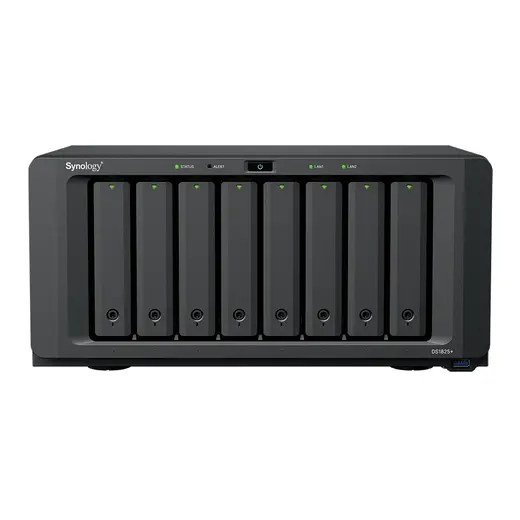SYNOLOGY 8diskli Ryzen V1500B 8GB RAM-2-GbE Nas Server DS1825 PLUS görseli 6