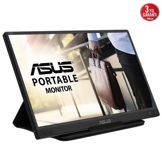 ASUS 15.6" IPS ZENSCREEN MB166C 5MS 60Hz TYPE-C Taşınabilir USB Monitör (1920 X 1080) görseli 7