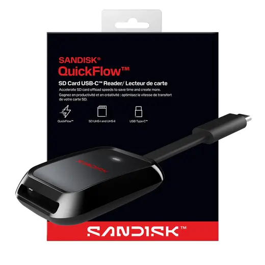 SANDISK SDDR-C751-GNANN QuickFlow SD USB-C Kart Okuyucu