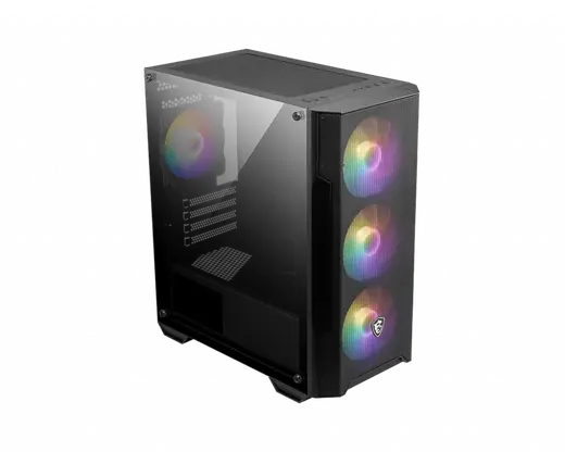 MSI MAG FORGE M100A 4x12CM FAN PENCERELI mATX KASA alternatif görünüm