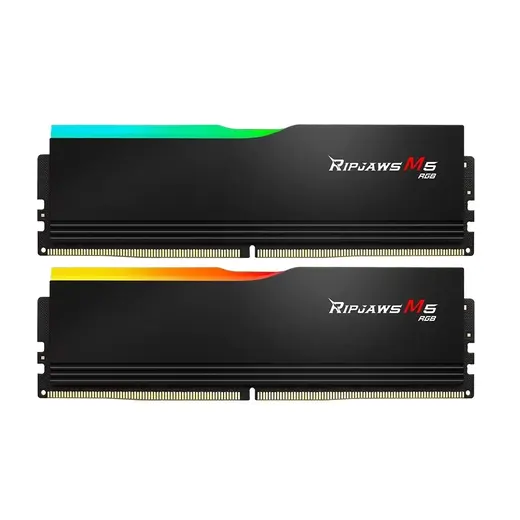 GSKILL 32GB (2X 16GB) DDR5 6000MHZ CL36 DUAL KIT RGB PC RAM RIPJAWS M5 F5-6000J3636F16GX2-RM5RK görseli 4