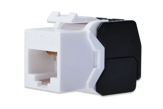 DIGITUS DN-93606 CAT.6A Keystone Jack, Unshielded/Zırhsız, 500 MHz, Aletsiz Sonlandırılabilir