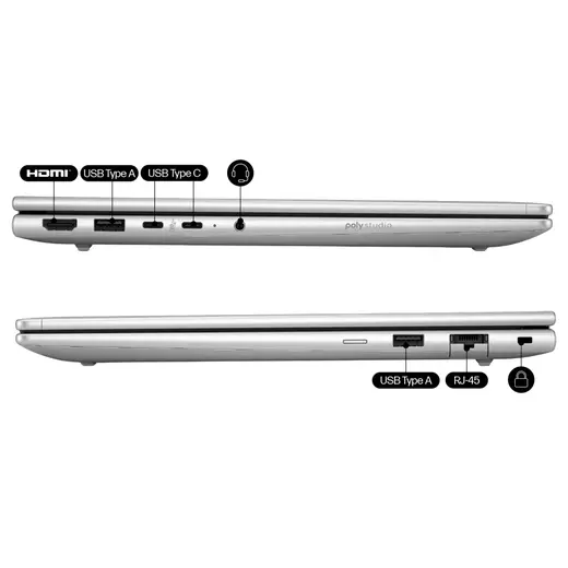 HP ProBook 4 CA6T9AT G1i AI Ultra 7-150U 16GB 512GB 14" DOS görseli 5