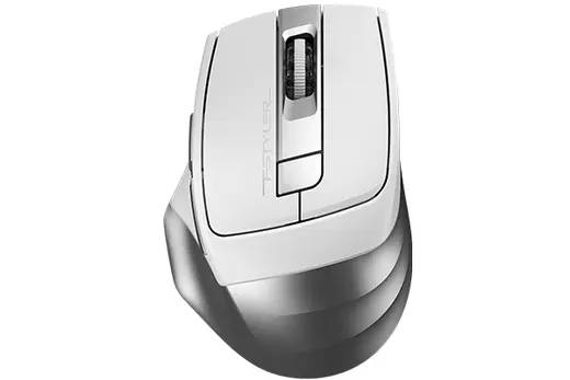 A4 TECH FB35S KABLOSUZ SESSIZ BLUETOOTH/2.4GHz OPTIK 2000DPI MOUSE BEYAZ
