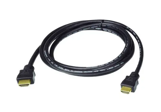ATEN ATEN-2L-7D05H HDMI 4K BAG.KABLOSU 5mt ALTIN KAPL. SIYAH görseli 1