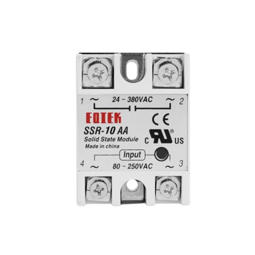 SSR RÖLE SSR TEK FAZLI SOLİD STATE RÖLE 80-250V AC 10A