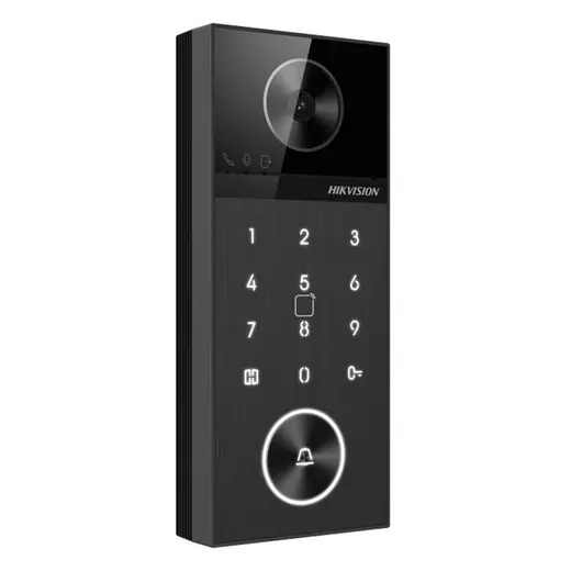 HIKVISION DS-KIS612-P IP Video İnterkom Seti - 7" Dokunmatik Ekran + 4MP Villa Kapı Zili + Kartlı Geçiş görseli 3
