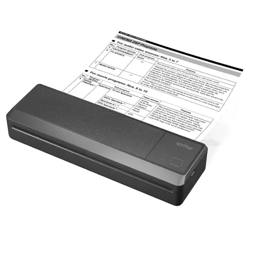 XPRINTER P83 203DPI USB Bluetooth Direkt Termal Taşınabilir A4 Belge Yazıcısı görseli 5