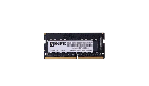 32 GB DDR4 3200MHz HI-LEVEL CL22 1.2V SODIMM (HLV-SOPC25600D4/32G)