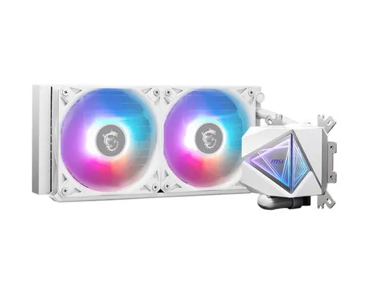 MSI Mag Coreliquid I240 240 mm Beyaz Sıvı Soğutucu alternatif görünüm