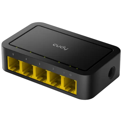 CUDY 5port 10/100 Yönetilemez Switch FS105D görseli 1
