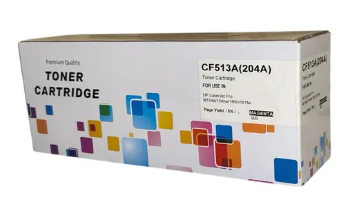 HP CF513A (204A) Kırmızı Muadil Toner M154A M180n M181fw