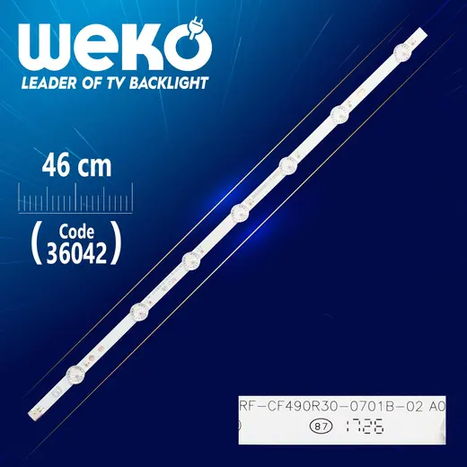 RF-CF490S30-0701B-02 A0 7 LEDLİ 46 CM