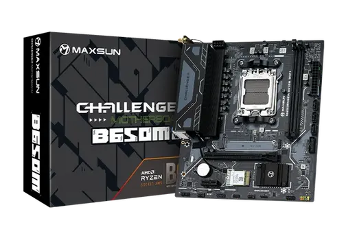 MAXUN CHALLANGER B650M WIFI V2 DDR5 HDMI-DP PCIE 4.0 AM5 mATX görseli 6