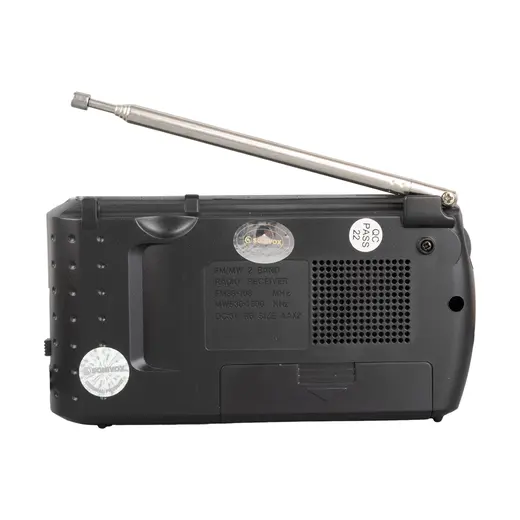 SONIVOX VS-R1516 GRİ RENK ANALOG RADYO alternatif görünüm