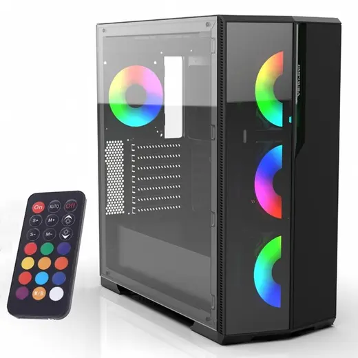 INCA EMG-17XN Gaming Mid-Tower PC Kasası ARGB Kontrolcü görseli 6