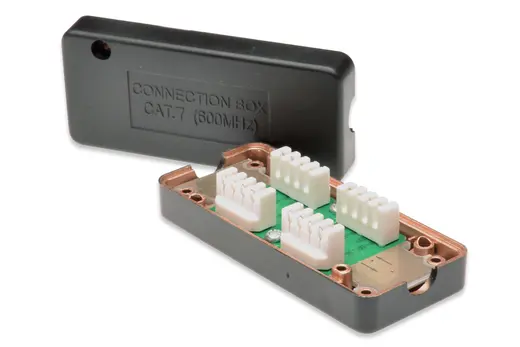 DIGITUS DN-93907-1 CAT 7 Kablolara Ek Yapmak için Kutu, 600 MHz, AWG 22-26 kablo için LSA krone yuvasına sahip alternatif görünüm