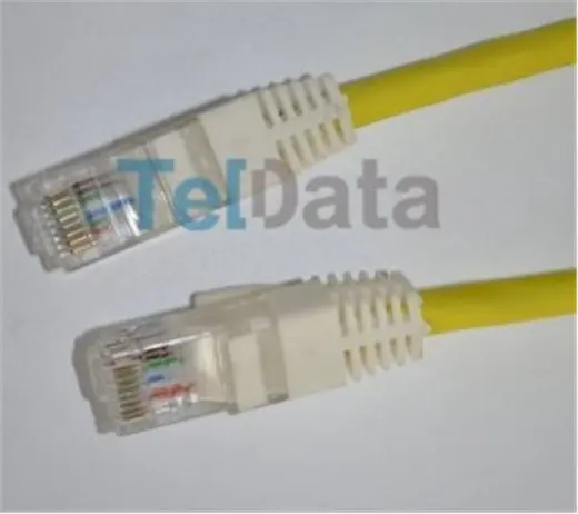Teldata TLD-3000YS Cat6 30MT Sarı Utp Patch Kablo