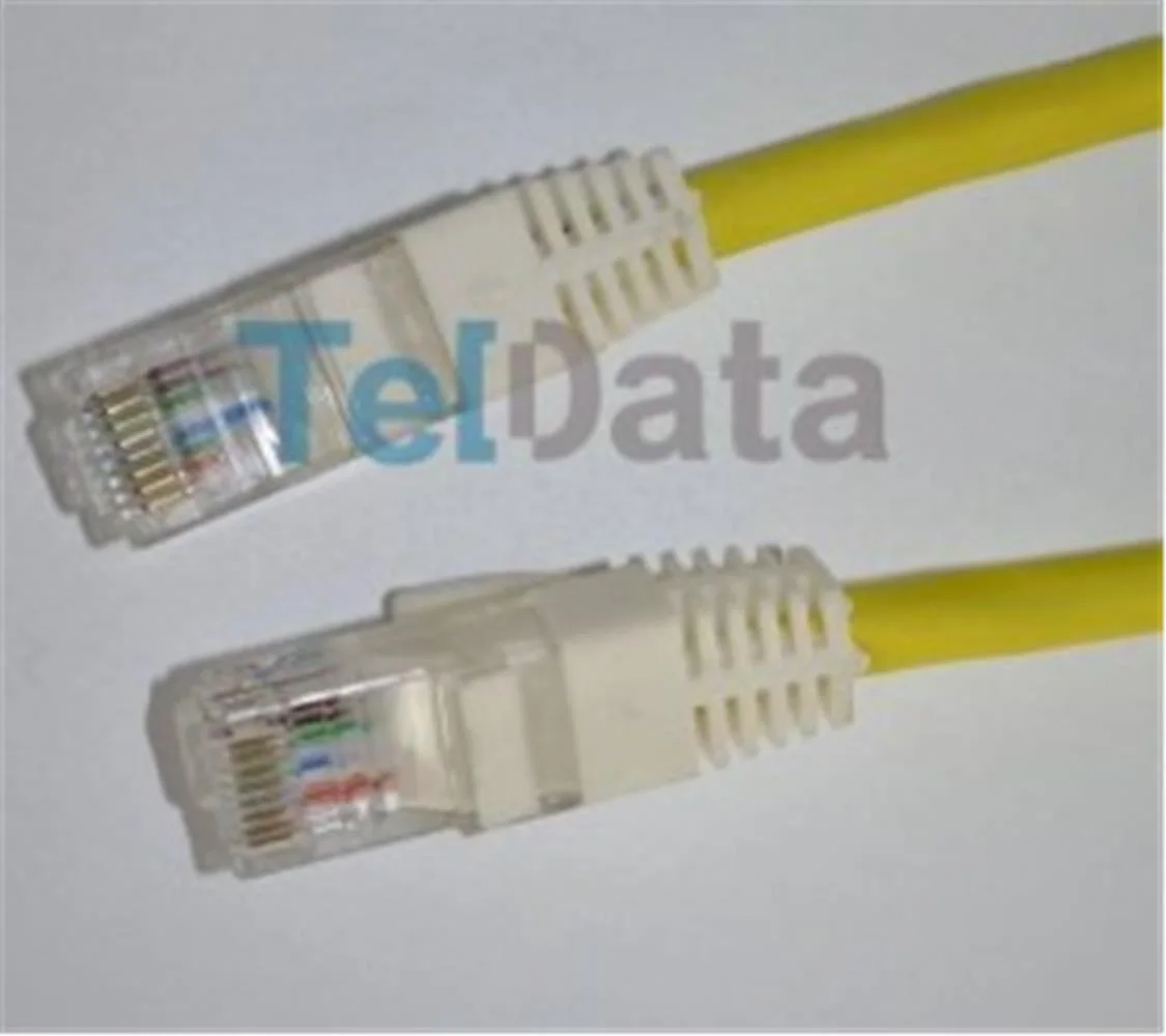 Teldata TLD-3000YS Cat6 30MT Sarı Utp Patch Kablo