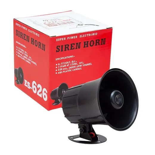 MAGICVOICE MV-30600 12 VOLT TEK SESLİ SİREN HORN HOPARLÖR görseli 3