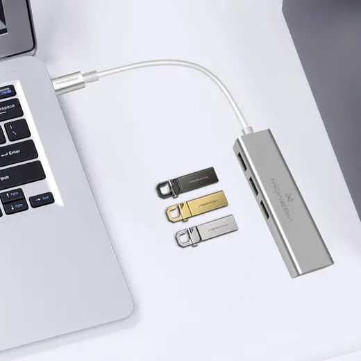 CODEGEN (CDG-CNV41) USB3.0 TO 3xUSB3.0/RJ45 ETHERNET HUB alternatif görünüm