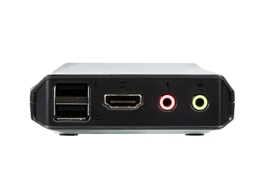 ATEN ATEN-CS22H 2 Port USB 4K KVM (Keyboard/Video Monitor/Mouse) Switch, Masaüstü Tip görseli 3