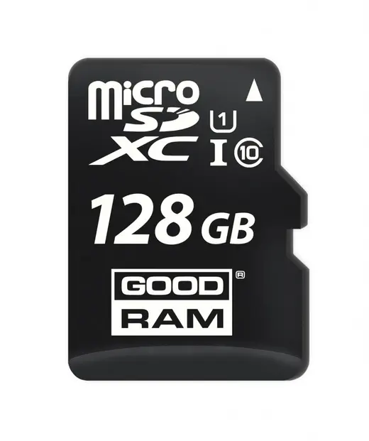 GOODRAM 128GB M1AA-1280R12 microSDXC Class 10 UHS-I U1 100MB/s Hafıza Kartı + SD Adaptör alternatif görünüm