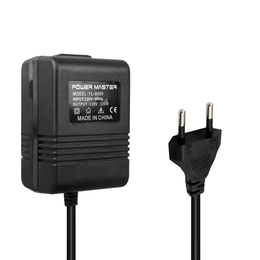 POWERMASTER PM-18708 220V-110V 120VA AC/AC DÖNÜŞTÜRÜCÜ TRANSFORMATÖR