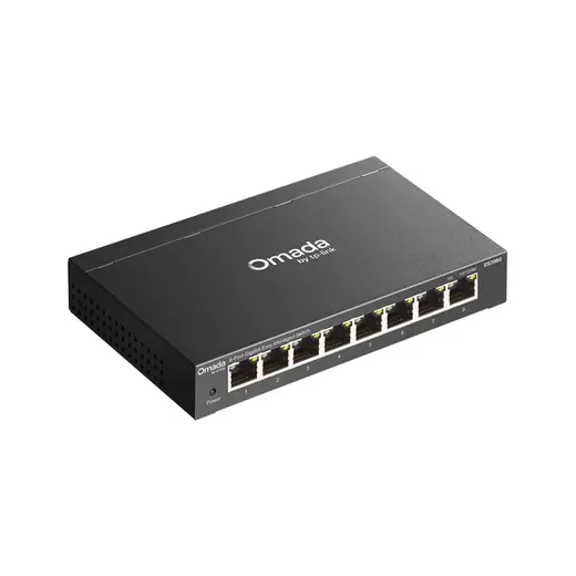 TP-LINK OMADA ES208G 8 PORT GIGABIT YONETİLEBİLİR METAL KASA SWITCH görseli 3