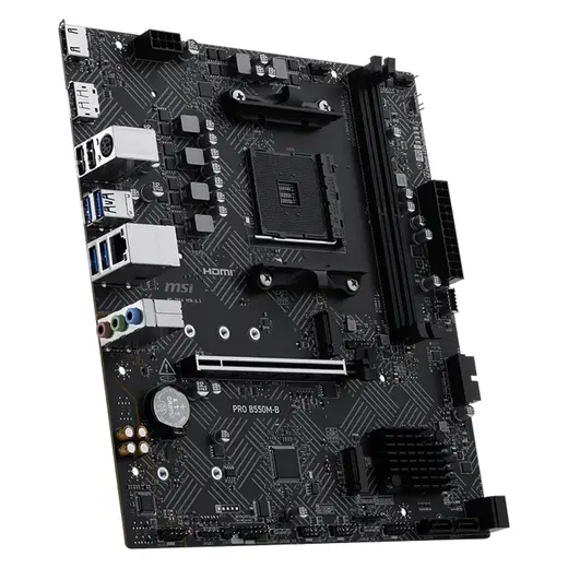 MSI MB PRO B550M-B AM4 DDR4 4600(OC) görseli 4