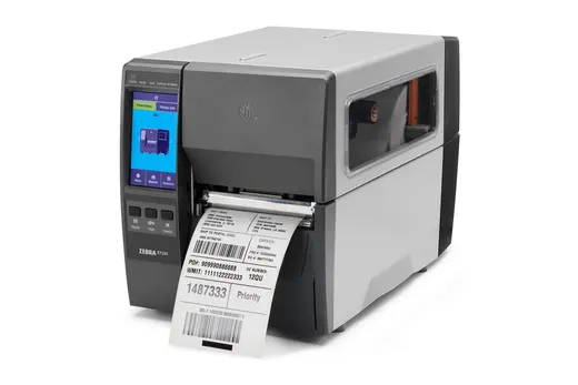 ZEBRA 203dpi ZT231T Termal Transfer USB,Ethernet Endüstriyel Barkod Yazıcı görseli 4