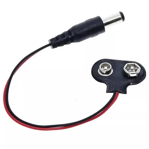 9 VOLT 2.1MM JACKLI PİL BAŞLIĞI (IC-232A) alternatif görünüm