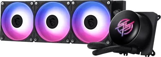 MSI 360mm MPG CORELIQUID P13 360 ARGB AM5-1851p Sıvı Soğutmalı İşlemci Fanı görseli 7