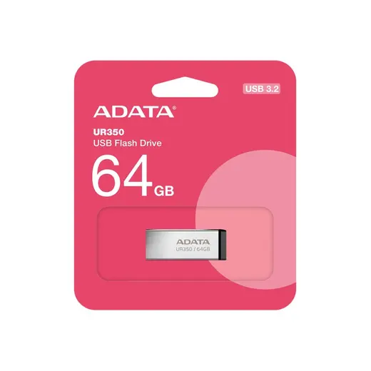 Adata UR350-64G 64GB USB3.2 Gen1 Metal Flash Bellek alternatif görünüm