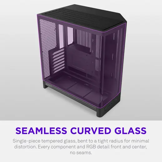 NZXT H6 RGB+ CC-H62FB-P1 Dual-Chamber Gaming Mid-Tower PC Kasası görseli 6