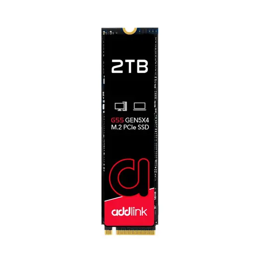 ADDLINK 2TB G55 AD2TBG55M2P 10300-9000MB/s M2 NVME GEN4 Disk görseli 1