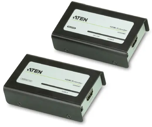 ATEN ATEN-VE800A HDMI Sinyal Uzatma Cihazı, Alıcı (Receiver) ve Verici (Transmitter) Birim dahil