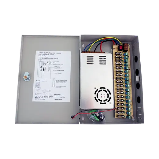 OPAX-30A-BX SMPS 30 AMPER DC 12VOLT KUTU TİPİ BOX FANLI ADAPTÖR
