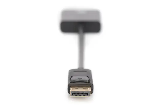 DIGITUS AK-340401-001-S DisplayPort (DP) DVI-I Adaptörü, Kablolu, DP Erkek - DVI-I (24+5) Dişi, 0.15 metre görseli 4