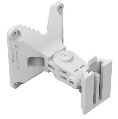 Mikrotik QMP Quick Mount Pro Montaj Aparatı ( Duvar ve Boru bağlantısı) Yatay Dikey Açılı görseli 3