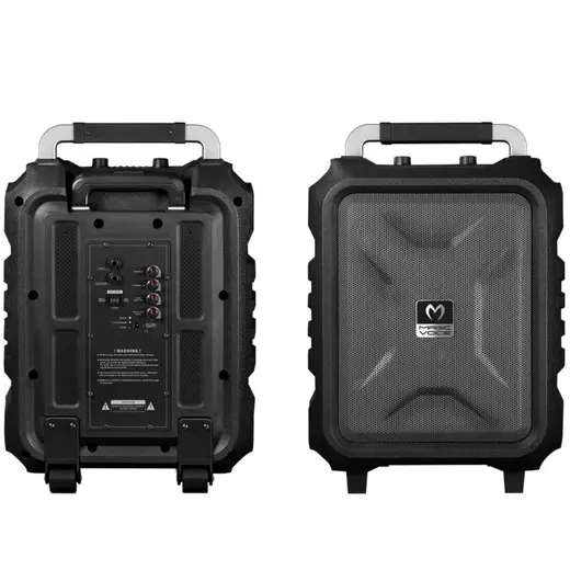 MAGICVOICE MV-2015 VHF EL+YAKA MİKROFONLU USB+SD+BT SEYYAR ANFİ görseli 3