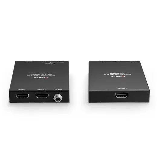 LINDY LIN-38205 50m Cat.6 HDMI 4K60 and IR Extender with PoC and Loop Out görseli 3