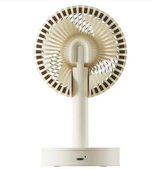 Everest EFN14 Krem 1200mAh 3 Hız Kademeli Masaüstü USB Fan alternatif görünüm