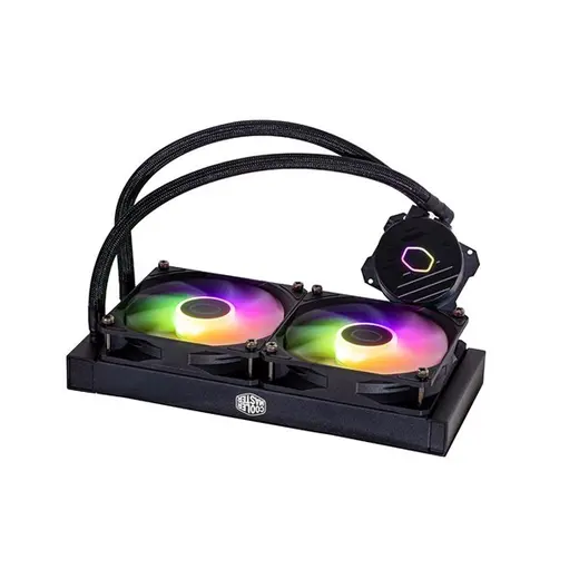 COOLERMASTER 240mm CORE 240L SPECTRUM MLW-D24M-A18PS-R1 ARGB Sıvı Soğutmalı AM5-1851p İşlemci Fanı görseli 3