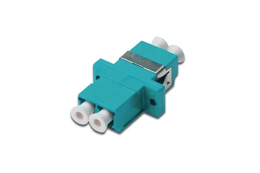 BEEK BN-FC-C5LCLC-OM3 OM3 Aqua LC-LC Adaptör, Duplex, somun ve vida dahil
