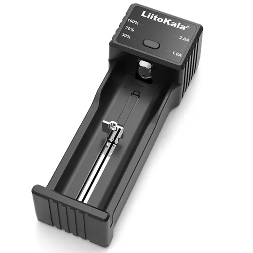 LIITOKALA LII-100C UNİVERSAL AA/AAA/18650/14500/123A AKILLI TEKLİ PİL ŞARJ CİHAZI ALETİ alternatif görünüm