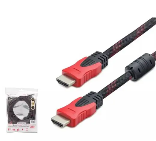Hadron Hdx2022 15M Hdmi Kablo Örgülü Siyah