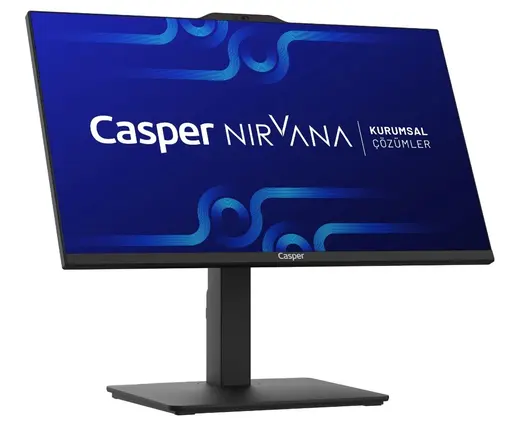 CASPER AIO 23.8" CORE i7 13620H 8GB RAM- 500GB M2 NVME- O/B UHD FDOS PIVOT / A900 A90.1362-8E00X-V-S görseli 5